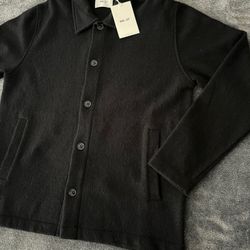 NN. 07 Black Long Sleeve Button Up