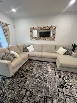 Living room furniture sold as a set together