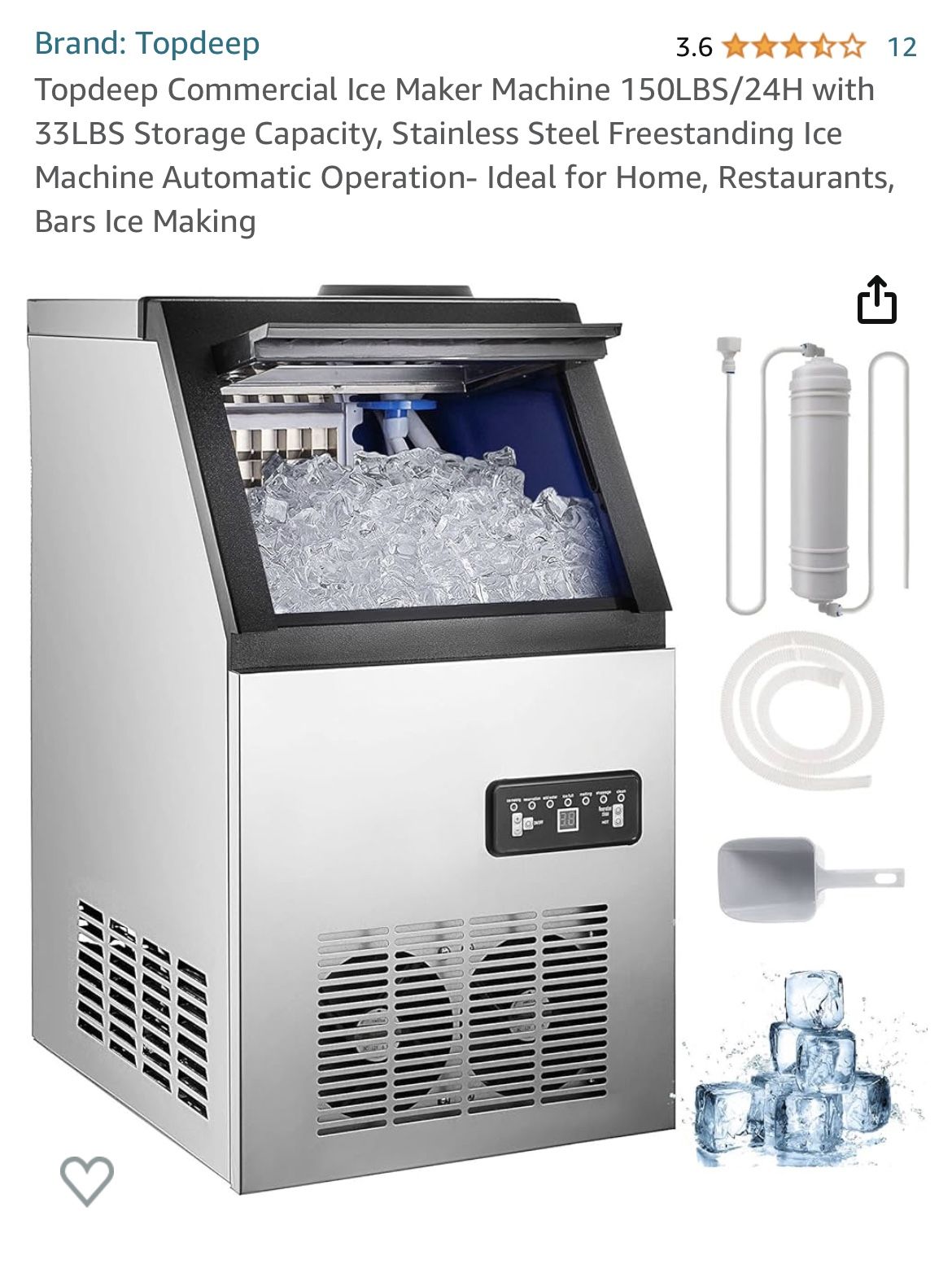 Commercial Ice Maker