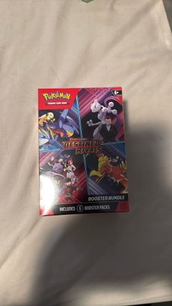 Scarlet and Violet Destined Rivals Pokemon booster bundle