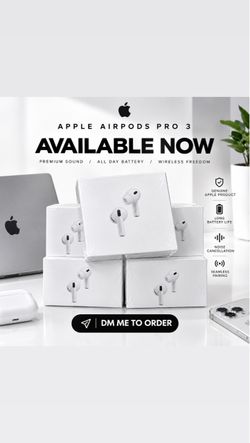 BRAND NEW AirPods Pro 3’s