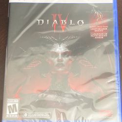 Diablo IV 4 Ps5 Action RPG Game Blizzard Online Couch Co Op 2 Player Adventure S