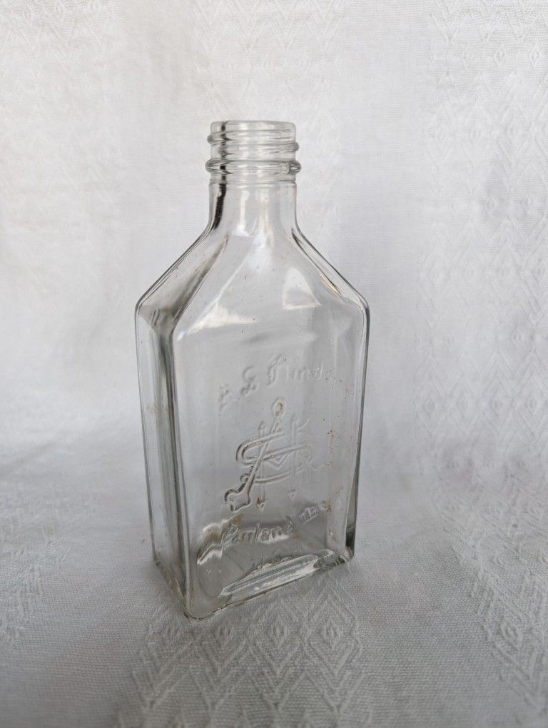 Antique AS Hinds Honey and Milk Bottle