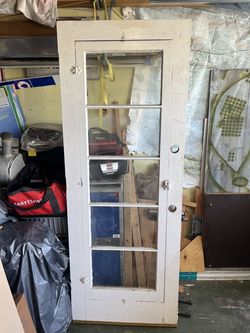 1950s original door with screen