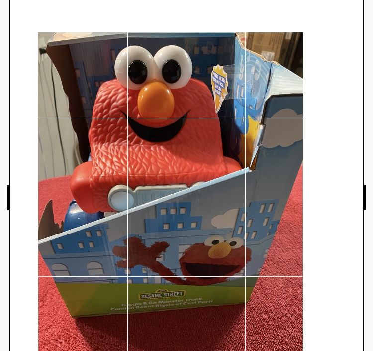 Elmo Sesame Street Giggle & Go Monster Truck 