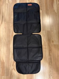 Black Child Car Seat Protector Mat
