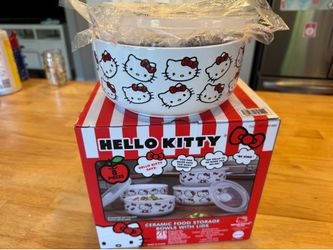 Hello Kitty Ceramic Food Storage