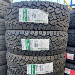 31x10.50R15 Kumho All Terrain New Tires Set Installed And Balanced Llanta Nueva Instalacion Y Balanceo incluido ✅✅
