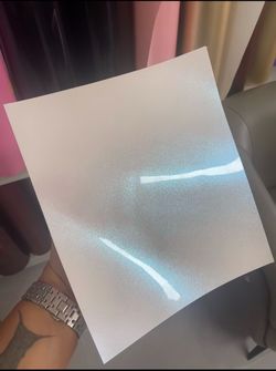 ‼️Pearl white blue vinyl for Sale ‼️