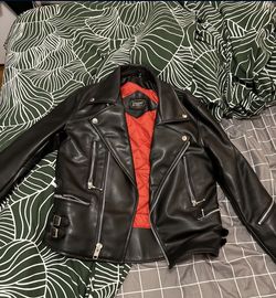 Straight To Hell Vegan Leather Jacket