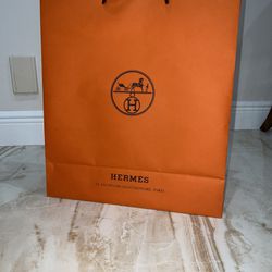 Hermes Paper Shopping Bag