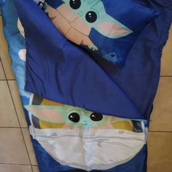 Sleeping Bag for KIDS  Star Wars Baby Yoda Grogu