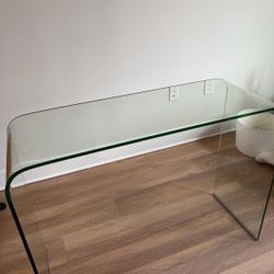 Glass Console Table