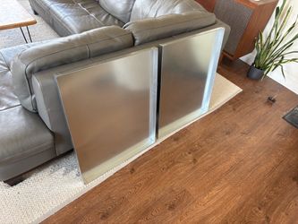2 - 24” x 30” x 1.5” Galvanized Metal Tray Pan