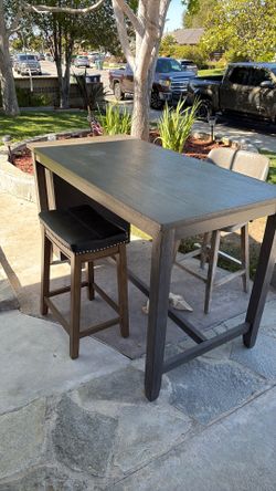 High boy dining table
