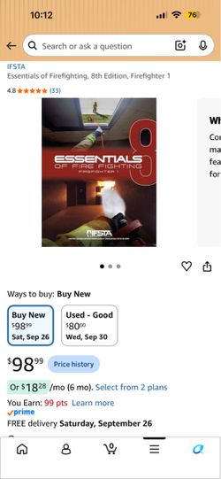 Essentials of firefighter 1