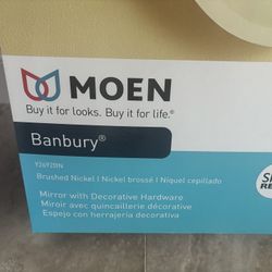 Moen Brushed Nickel Vanity Mirror