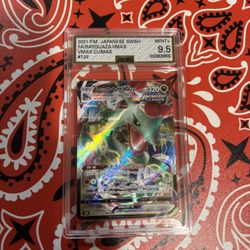 Pokemon Rayquaza VMAX #120/184 AGS 9.5