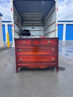Solid Cherry Wood 3-Drawer Dresser