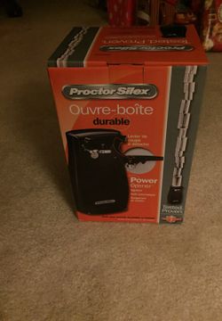 Proctor silex power can opener and knife sharpener