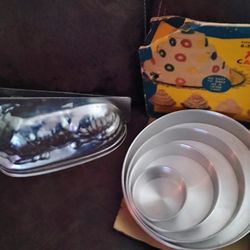 Vintage Cake Pans Selling All Together $50