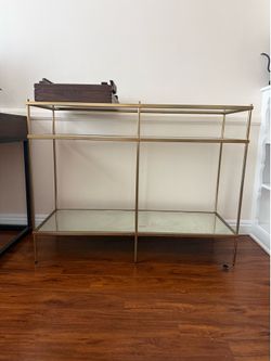 Vintage Gold Side Table