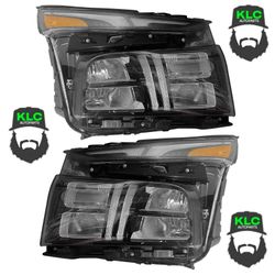 For 2021 2022 2023 Hyundai Santa Fe Front LED Projector Headlight Assembly Set Left Right Side