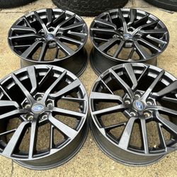 SET 4x 18 INCH WHEELS RIMS SUBARU WRX 2022-2023 OEM GENUINE GRAY 68896