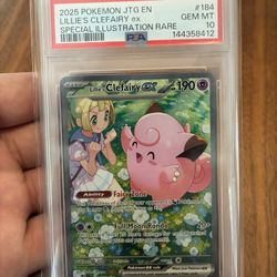 Lillies Clefairy Psa 10 Journey Together 