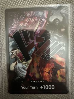 One Piece TCG - The Four Emperors Parallel DON!! Card - OP17 World's Strongest Warriors