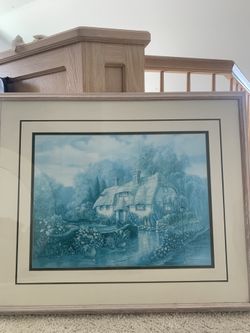 Alderbury Gardens By Carl Valente Framed Print