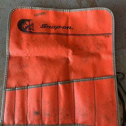 Snap On Tools Wrench Organizer Pouch 