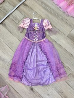RAMPUZEL DRESS SIZE 5-6
