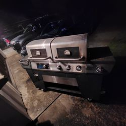 Cuisinart Twin Oaks Dual Function Pellet and Gas Grill