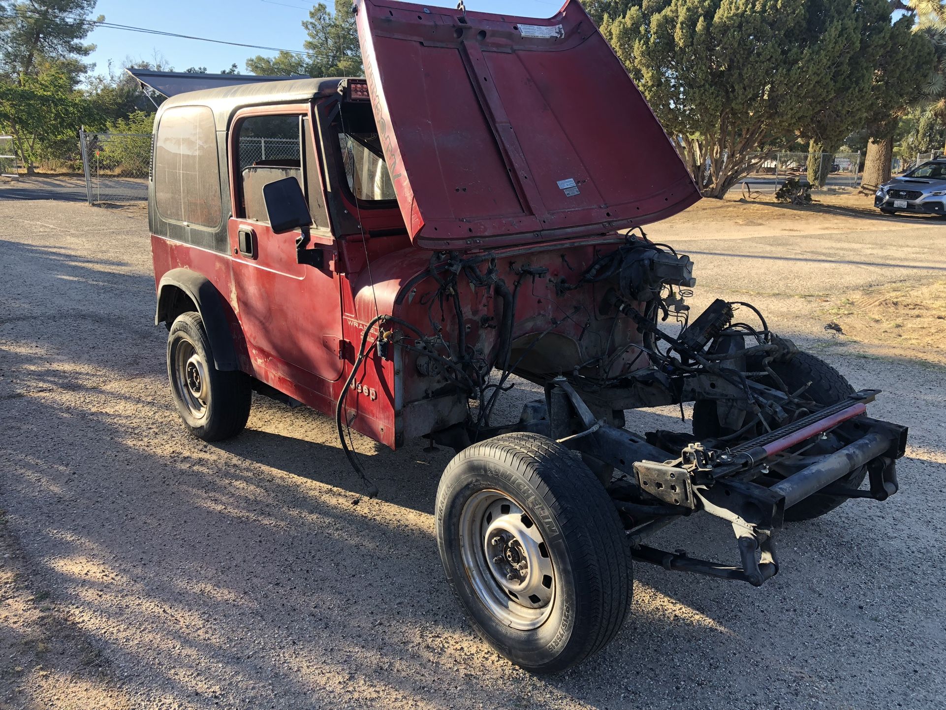 ***** PARTING OUT 1995 JEEP WRANGLER YJ PARTS *****