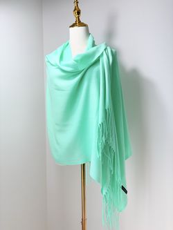 Solid Color long cashmere Turkish Scarf Hijab Scarf