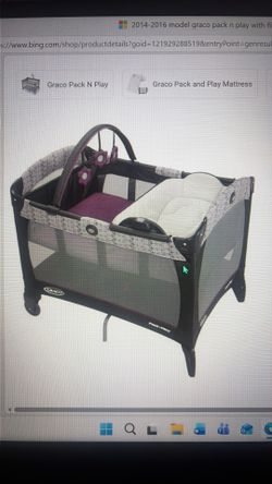 Graco Pack’n Play with reversible napper/changer