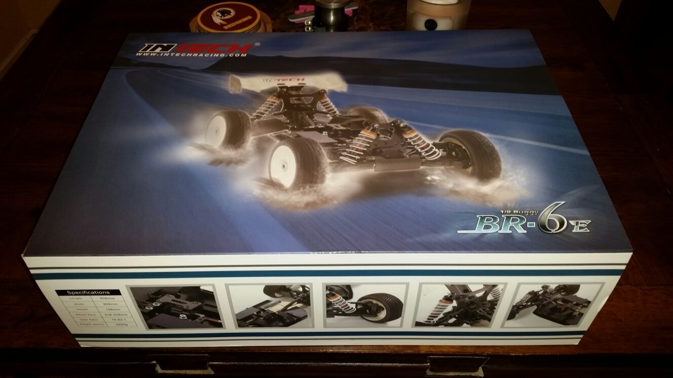Rc car intech br6e electric buggy