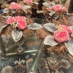 Five Table Floral Arrangements