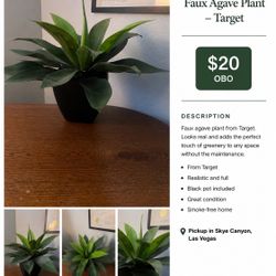 Faux Agave Plant - Target