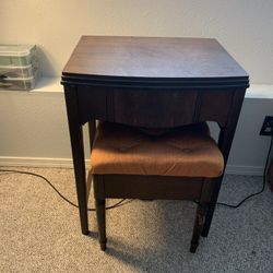 Vintage Sewing Table 