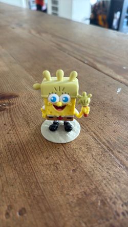 Small SpongeBob figurine