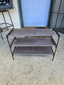 3 tier shoe rack