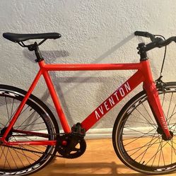 Fixed Gear Aventon Red 53 Cm