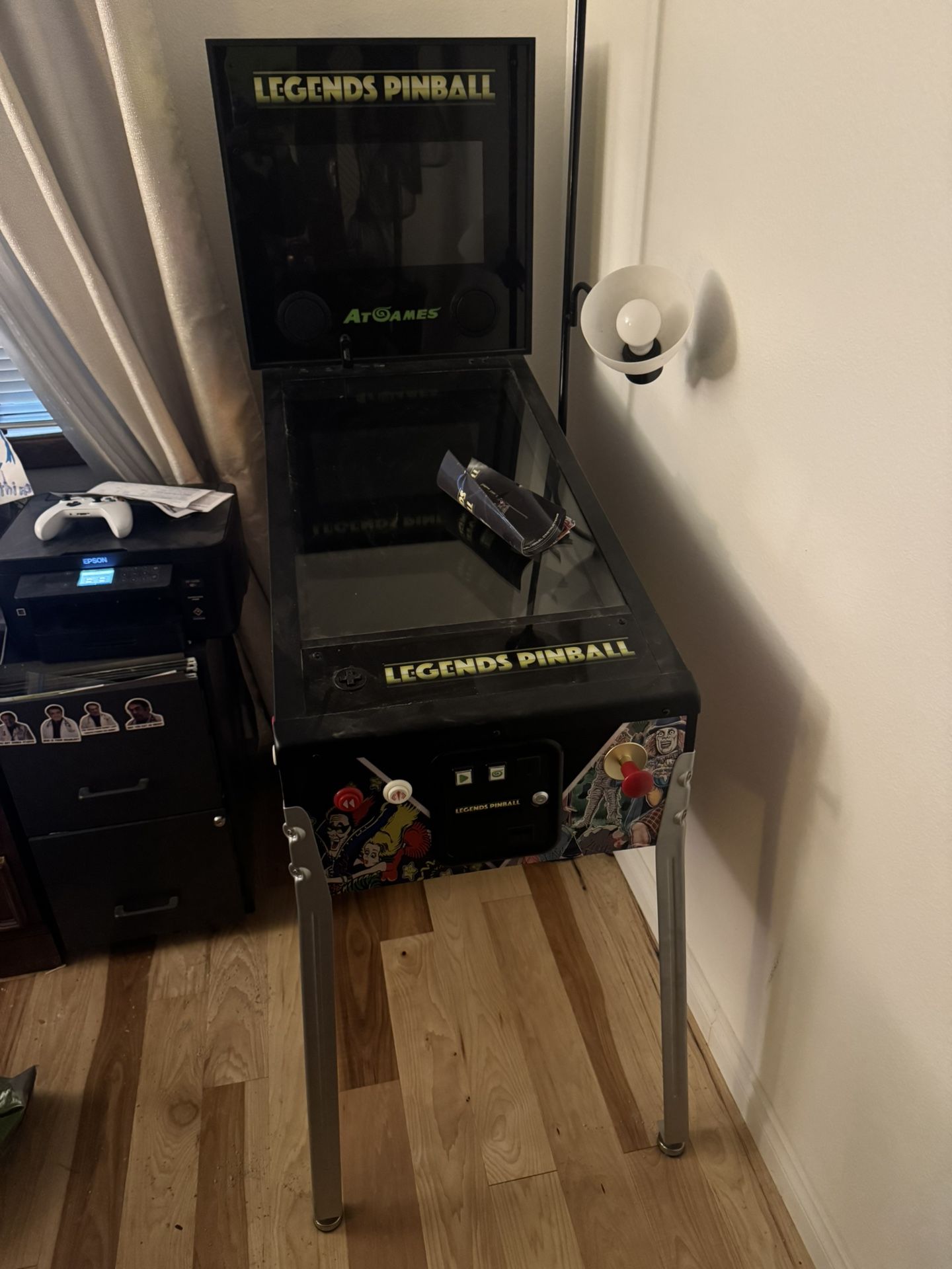 At Games Legends Pinball Machine 