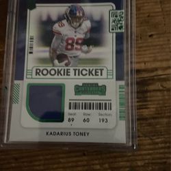 Ladarius Toney Rookie Ticket Card 