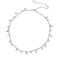 Paparazzi Silver Star Choker Necklace 