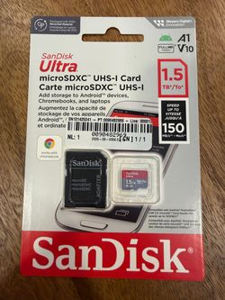 Sandisk Ultra 1.5TB Micro SD Card Brand New Sealed