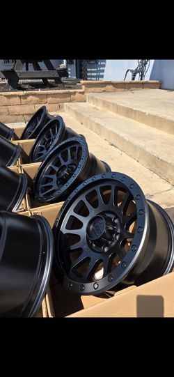 17" LOCK YOSEMITE  rims matte black