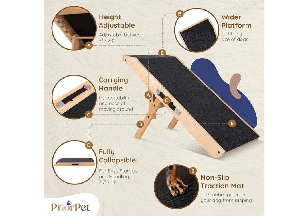New Wooden Dog Ramp